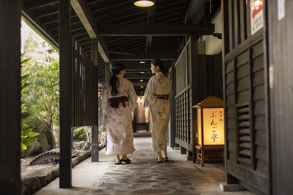 Yawaragi-No-Sato Yadoya Hotel Yufu Exterior photo